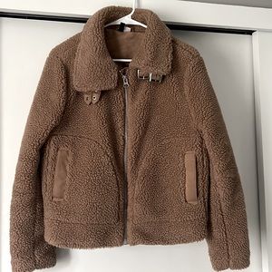 Womens h&m sherpa jacket